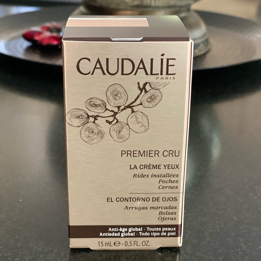 Caudalie Premier Cru Anti-Aging Eye Care in Silver and Brown
